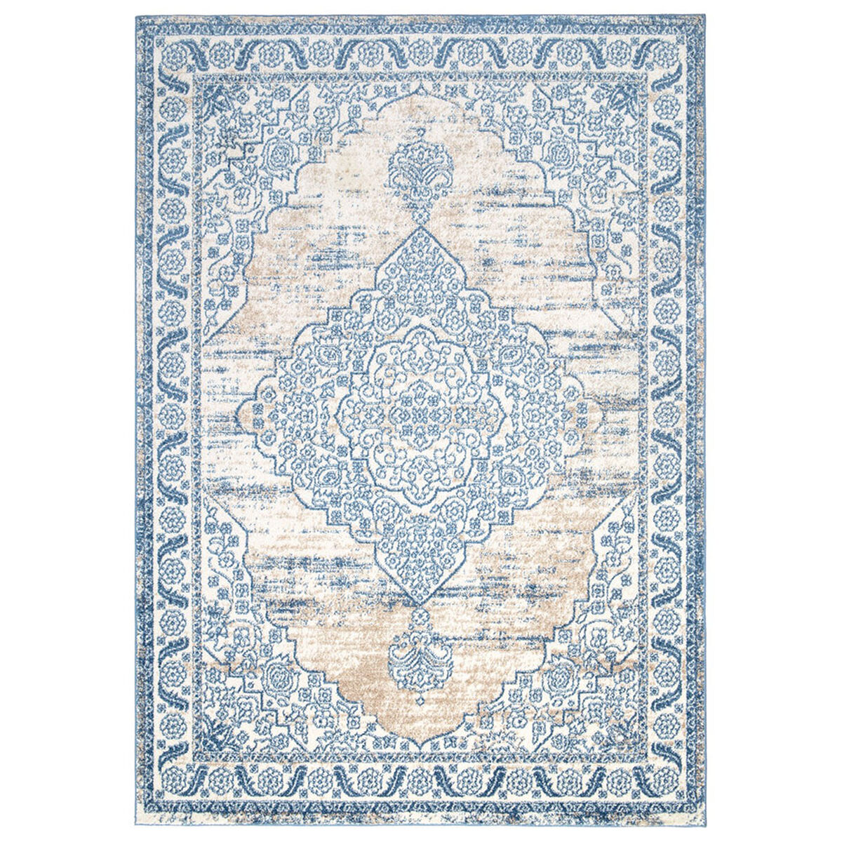Alfombra Modalfo Florida 160 x 230 cm Azul