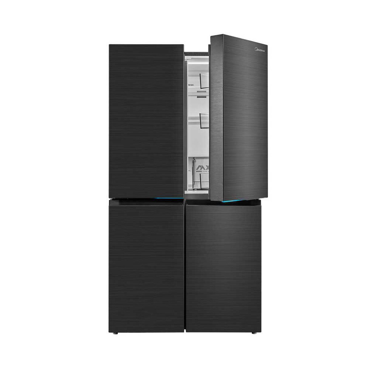 Refrigerador No Frost Midea MDRM923FGEDX 706 litros  Bottom Freezer