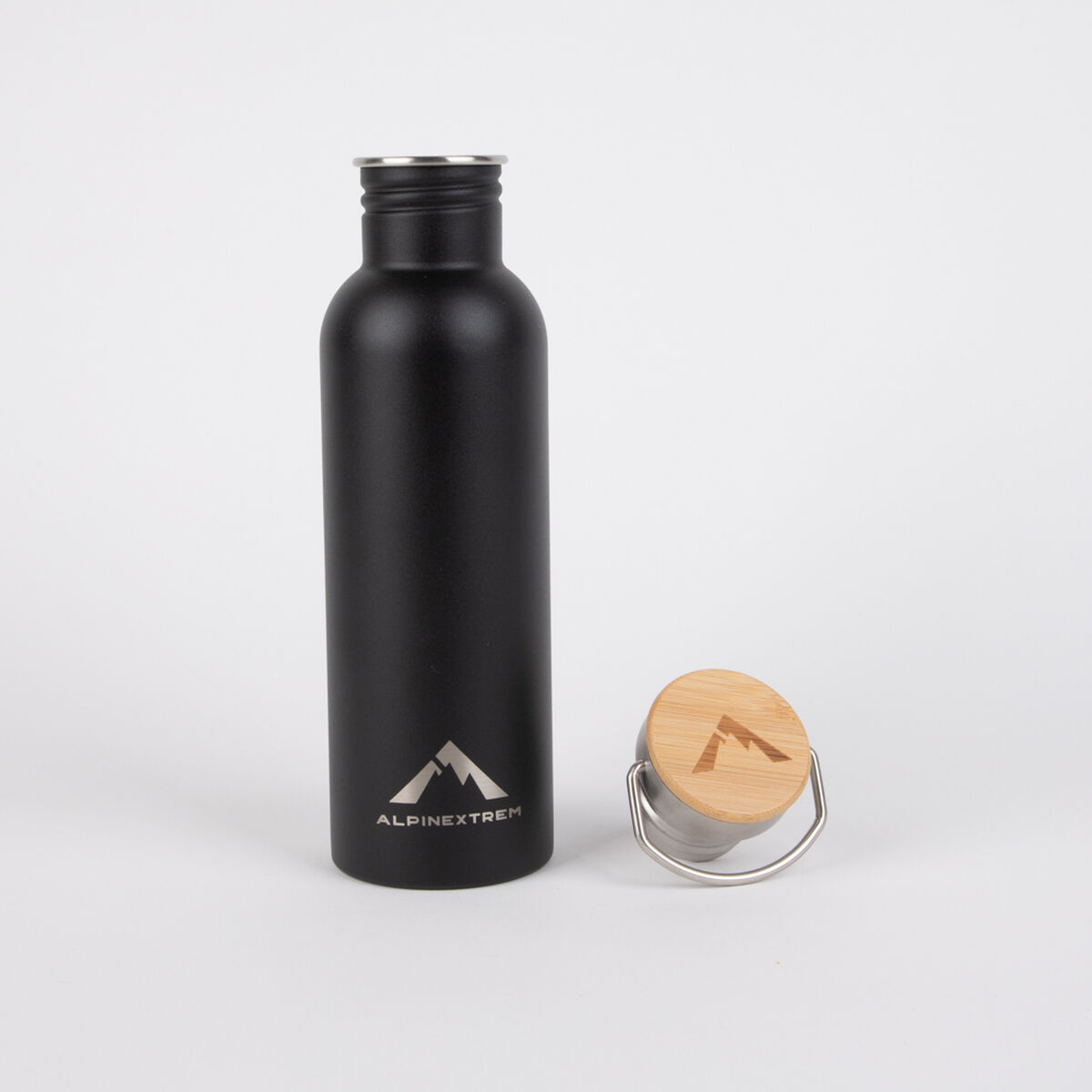 Botella Deportiva Negra Alpinextrem