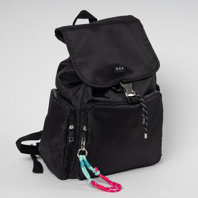 Mochila Backpack Negro Icono