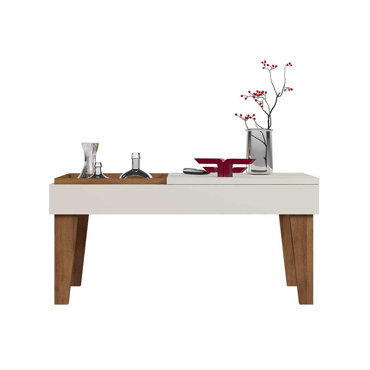 Mesa de Centro Exit Veneza Beige Matte