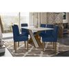 Juego de Comedor Jdo & Design Any 6 Sillas Azul