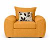 Juego de Living Elegant Detail New Houston 3-1-1 Cuerpos Amarillo