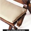 Juego de Comedor Latam Home Sevilla Murcia 2 Sillas + 2 Bancas PU Beige