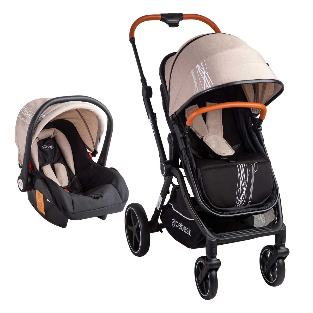 Coche Travel Nomad Beige Bebesit