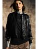 Chaqueta Bomber Ecocuero Mujer Lotto Strada