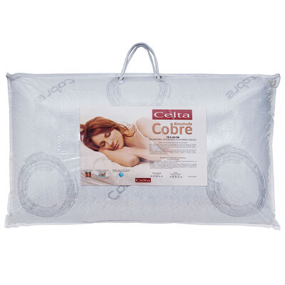 Almohada Celta Cobre Blanco 70 x 40 cm