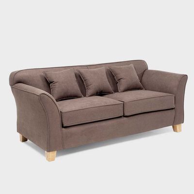 Imagen 2 del producto Sofá Almore Turin Tela 3 Cuerpos Gris