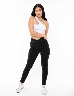 Imagen 2 del producto Jeans Skinny Push Up Mujer Icono Negro