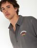 Camisa Estampada Manga Corta Hombre Fiorucci