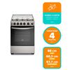 Cocina a Gas Mademsa FM4PSC 4 platos Inox
