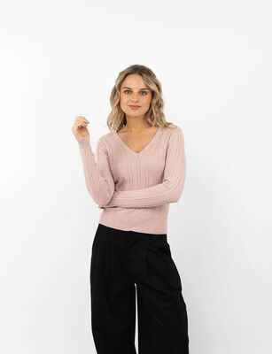 Imagen 1 del producto Sweater Mujer Icono Rosado
