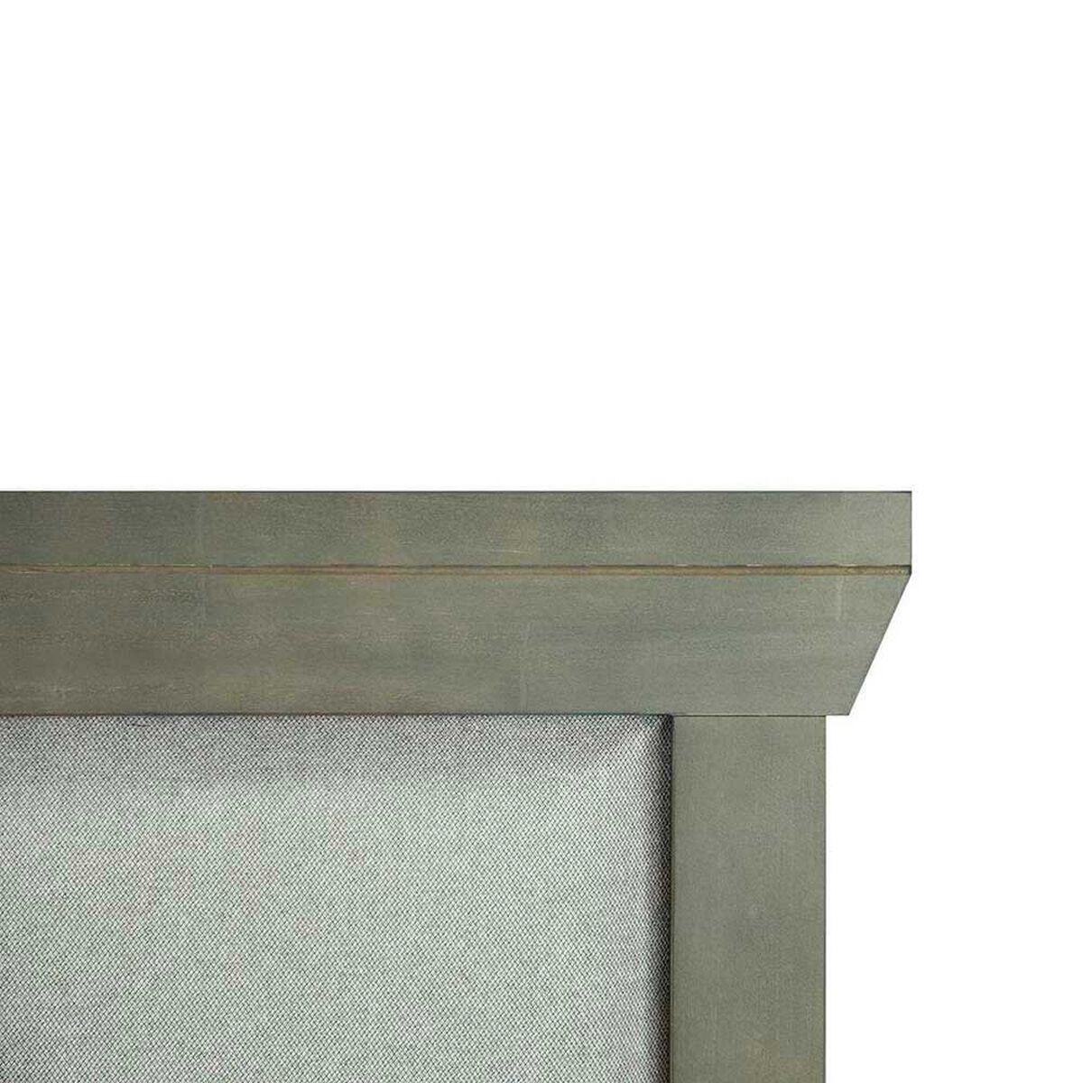 Cama Europea CIC Base Dividida King Anatomic + Respaldo Torino Olivo