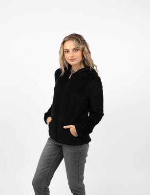 Imagen 1 del producto Polerón Mujer Icono Negro