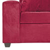 Juego de Living Innovamuebles Kahlo Sofá 3 Cuerpos + Dos Sillones 1 Cuerpo Burdeo