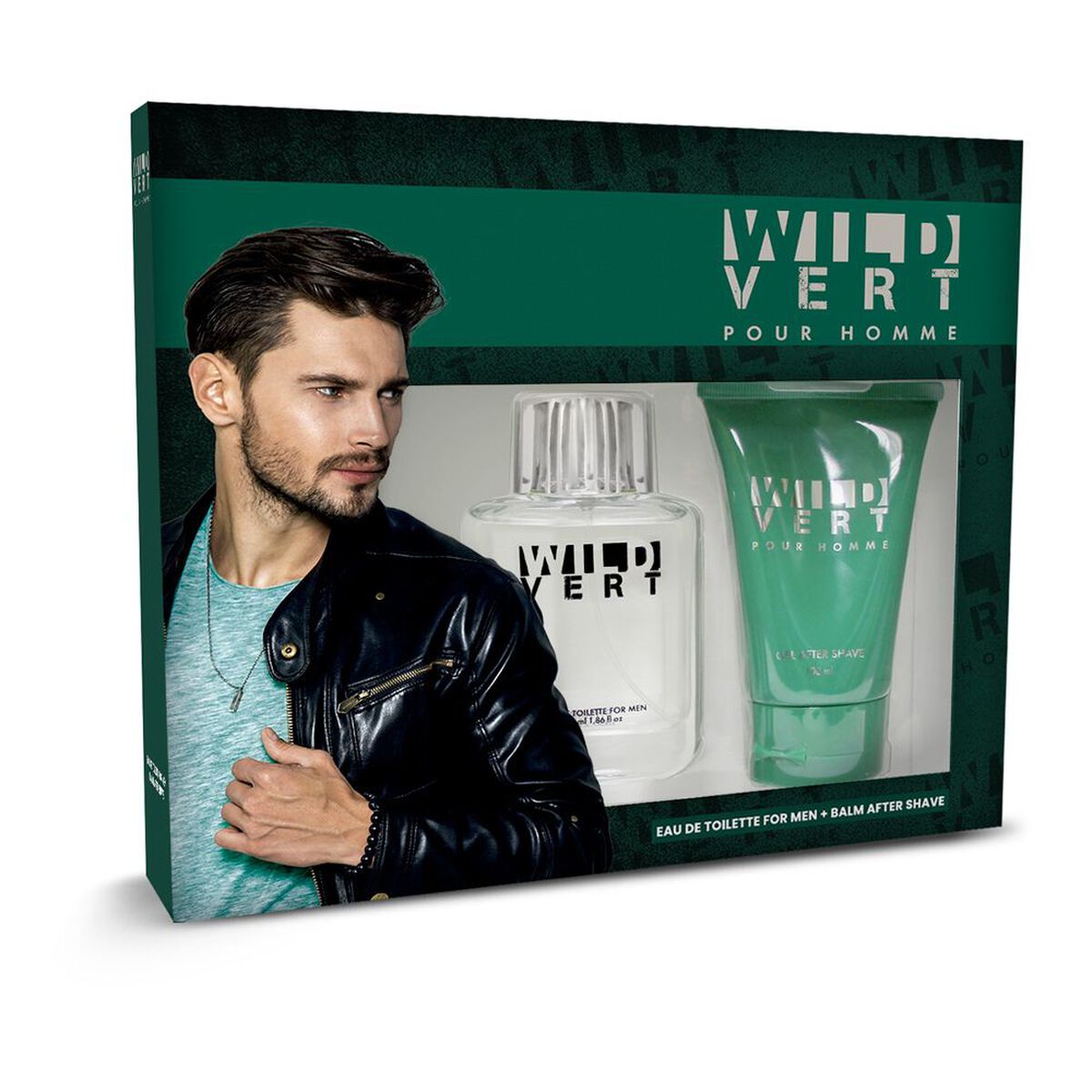 Set de Perfume Wild Vert EDT 55 ml + After Shave