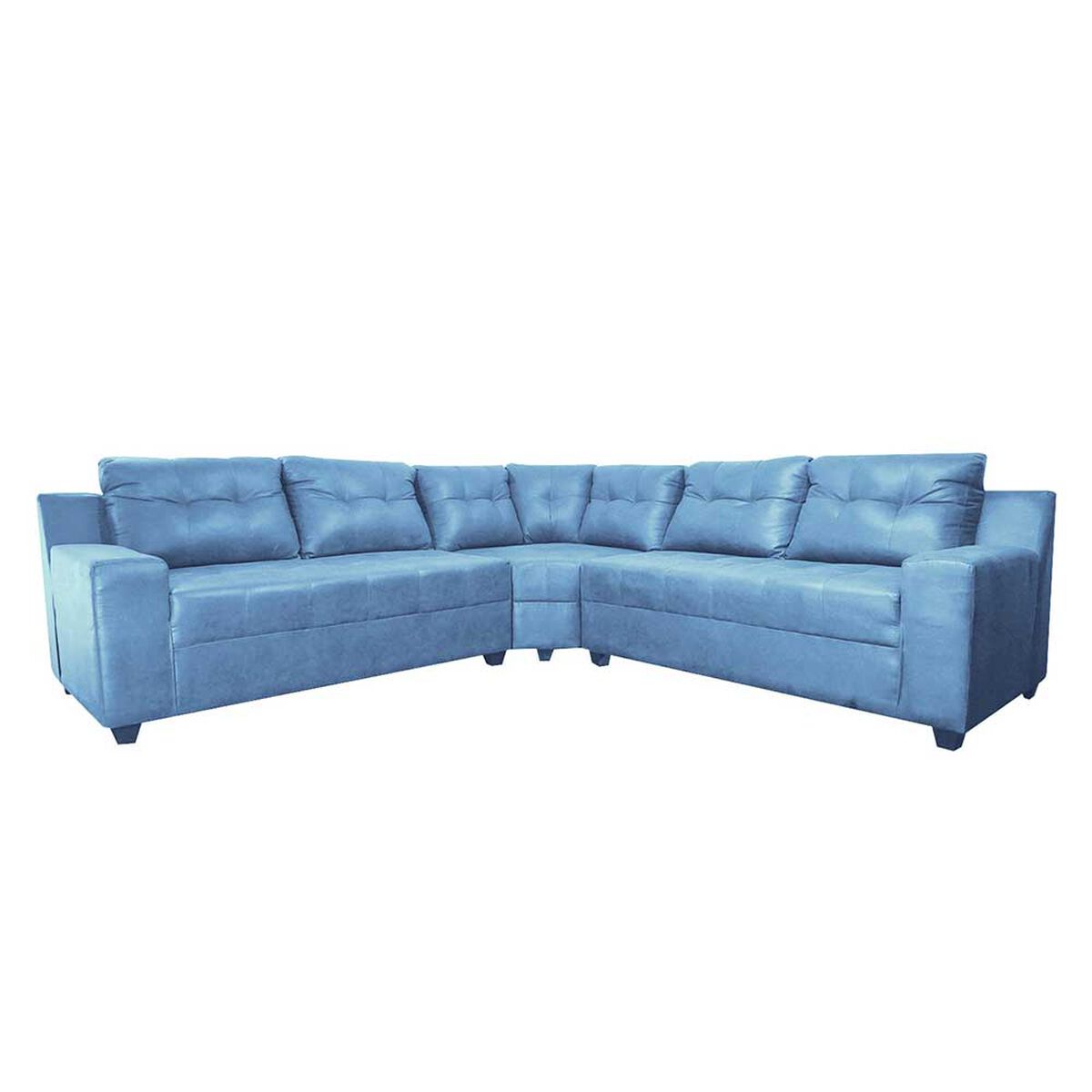 Sofá Seccional Deco Class Florencia 5 Cuerpos Azul