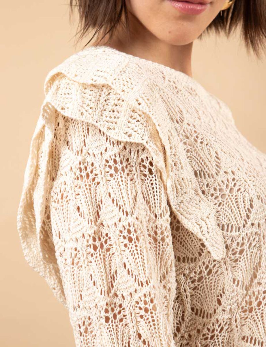 Sweater Crochet Mujer Zibel