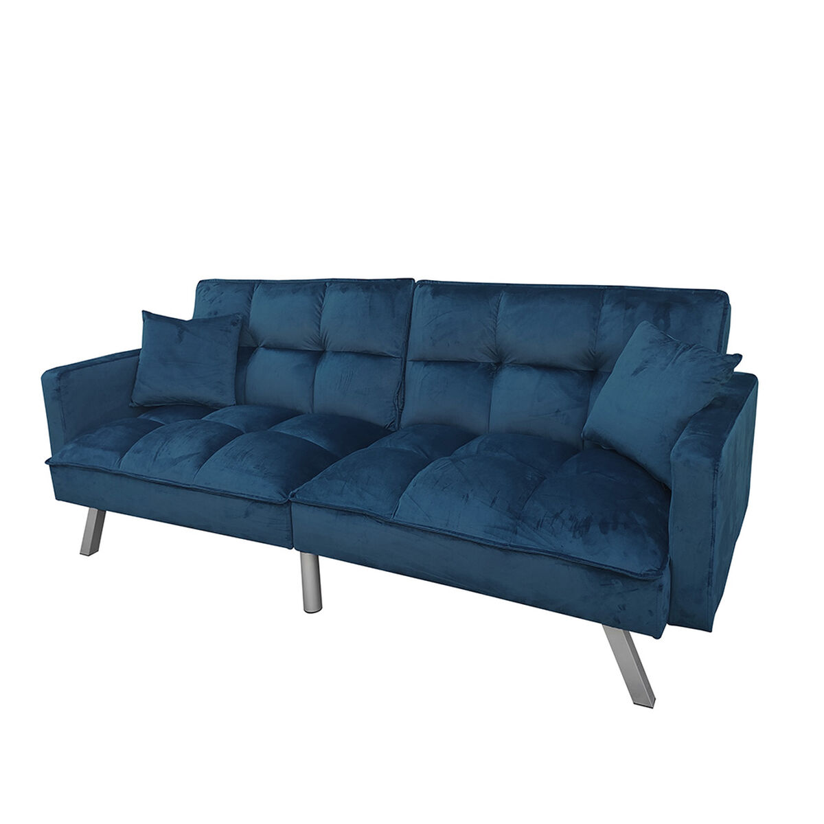 Sofá Cama Casanova Ankara Blue 3 Cuerpos
