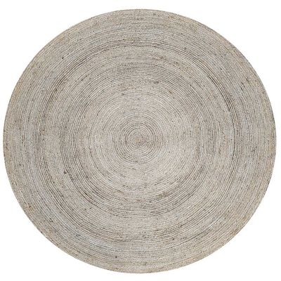 Alfombra Idetex Jute Braided Redonda 200 Arena