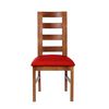 Juego de Comedor Latam Home Sevilla Granada 2 Sillas + 2 Bancas PU Rojo