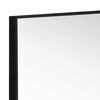 Espejo Marco Aluminio Vgo para Colgar Rectangular 50 x 40 cm Negro