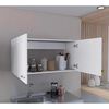 Mueble de Cocina Superior TuHome Napoles 2 Puertas Blanco