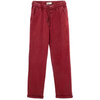 Pantalón de Algodón Niño Chess Burdeo