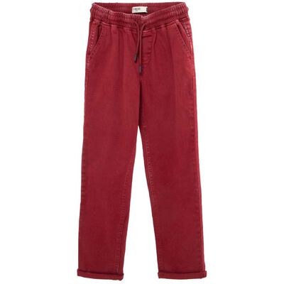 Imagen 1 del producto Pantalón de Algodón Niño Chess Burdeo