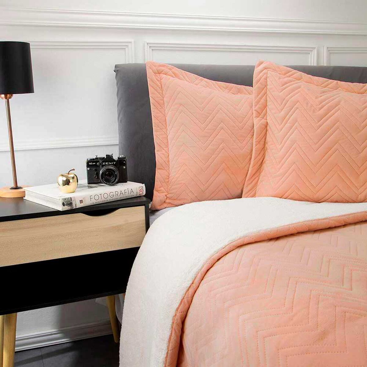 Plum&oacute;n Austral Velvet Sherpa Zibel King