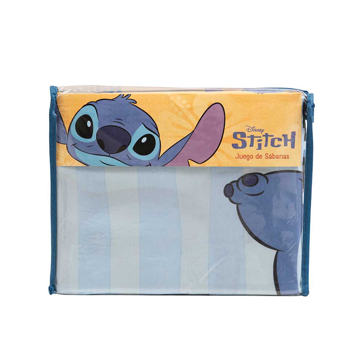 Juego de Sábanas Infantil Disney 1,5 Plazas Fluffly Stitch