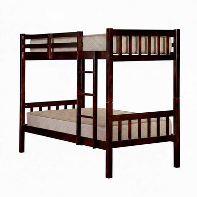 Combo Camarote Casanova 1 Plaza Af876 Capuccino + Pack 2 Colchones Celta 1 Plaza Evolution