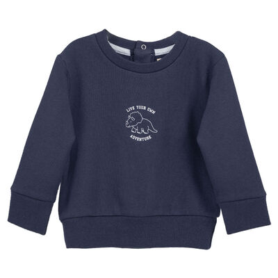 Polerón Bebo Chess Baby Navy, Rojo