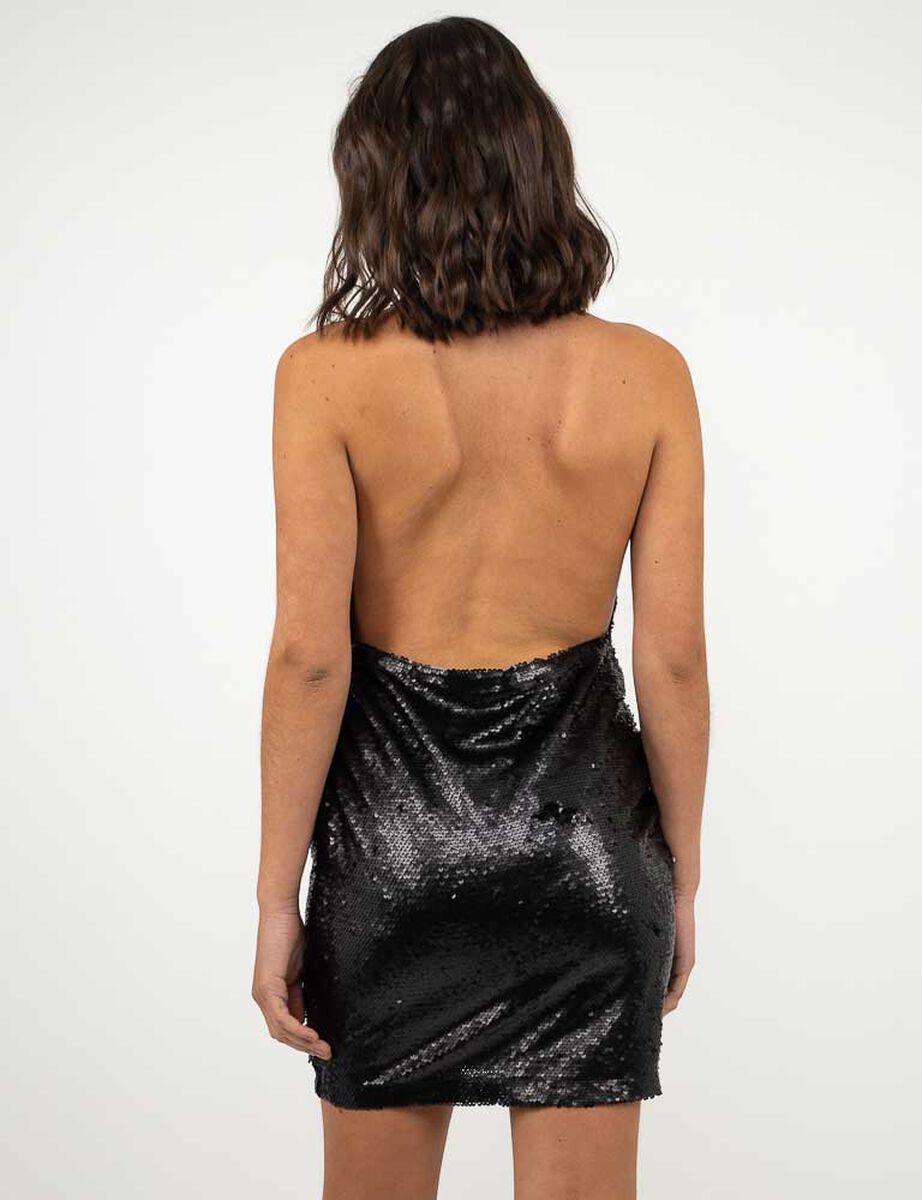 Vestido Mini Sin Mangas Mujer Icono