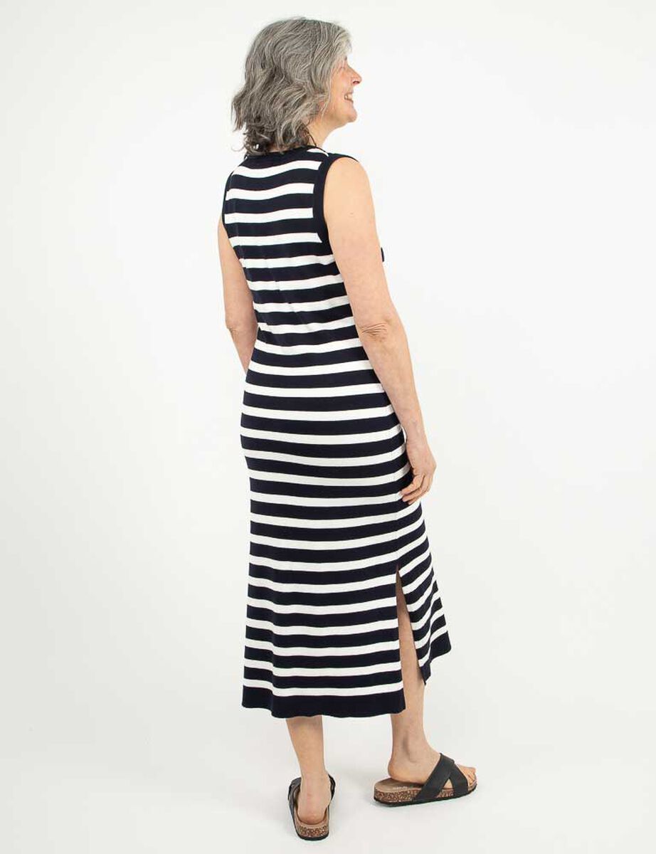 Vestido Maxi Sin Mangas Mujer Portman Club