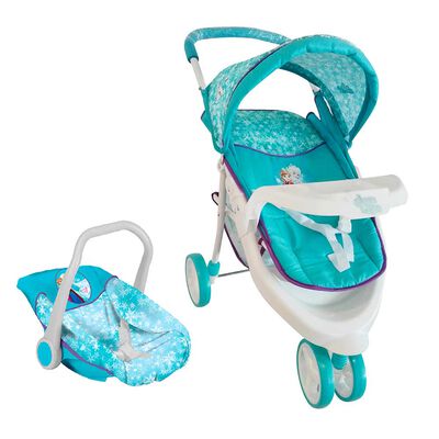 Imagen 1 del producto Set Coche Muñeca Jogger y Silla Frozen Disney