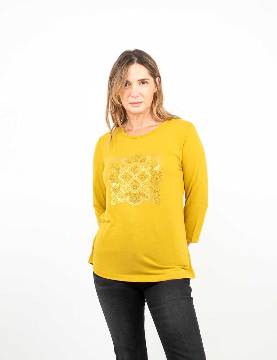 Polera Manga Larga Mujer Portman Club
