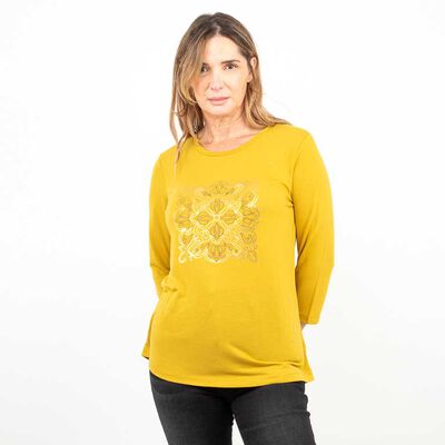 Polera Manga Larga Mujer Portman Club
