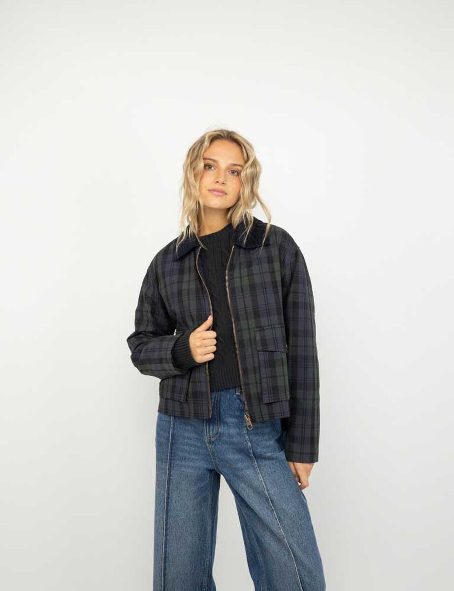 Chaqueta T&aacute;rtan Mujer Icono