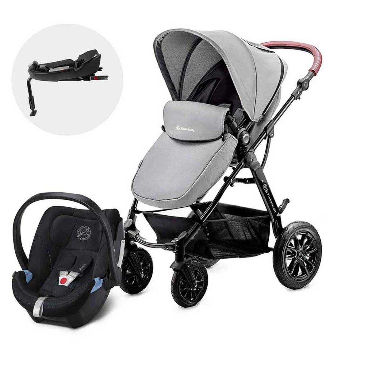 Coche Travel TS Moov Gris Kinderkraft