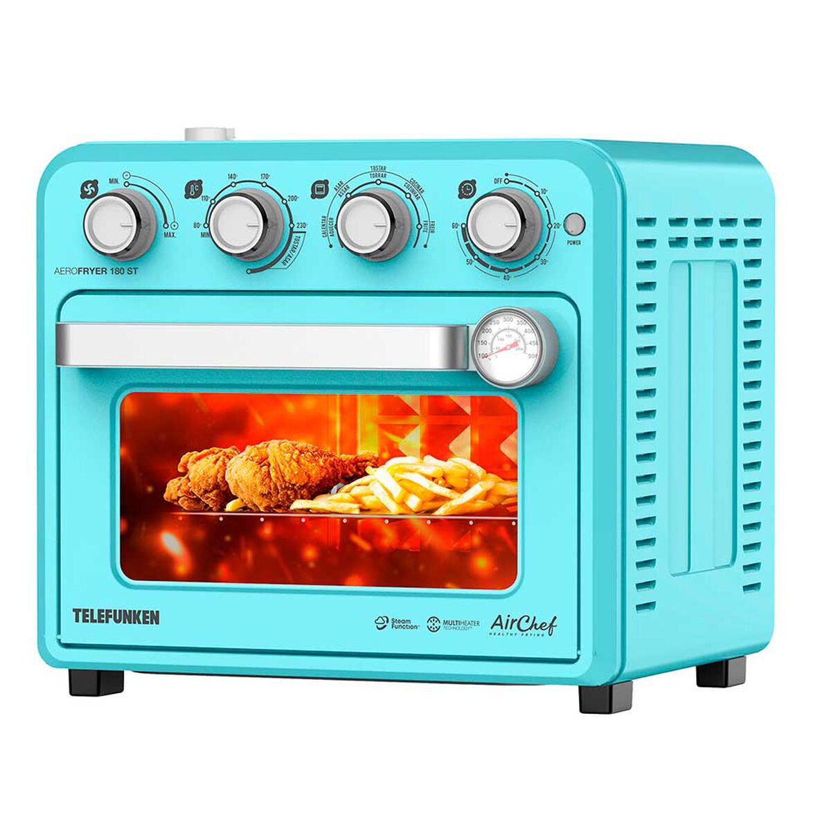 Horno Freidora Telefunken Aerofryer 180 ST 18 lts.