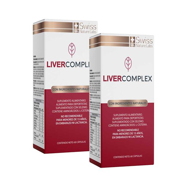 Liver Complex Dos Meses Swiss Nature Labs