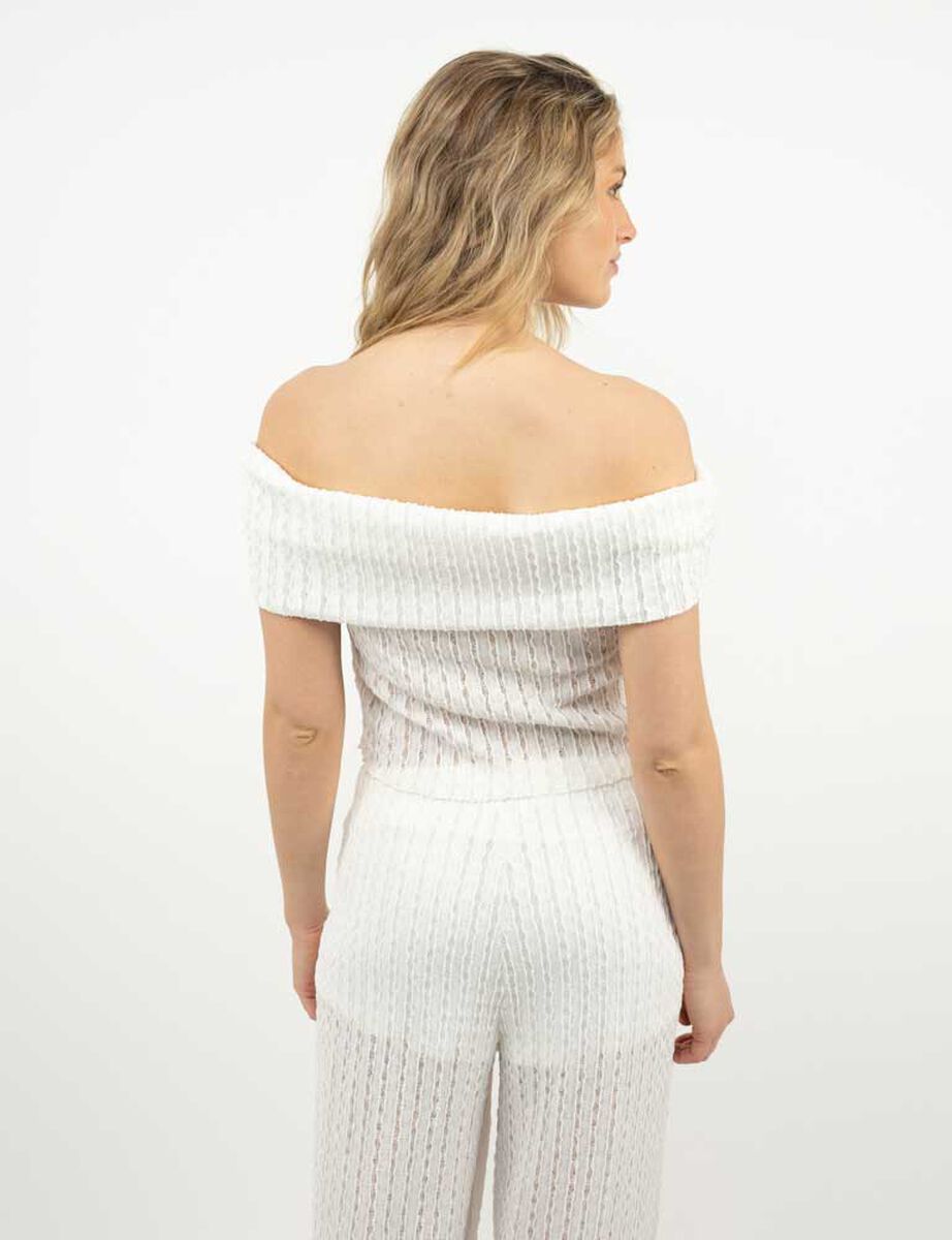 Polera Bardot Mujer Icono