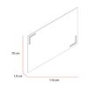 Espejo Rectangular TuHome Iberia 70 x 110 cm