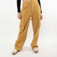 Pantalón Algodón Agustable Mujer Icono Camel, Marengo, Negro, Verde