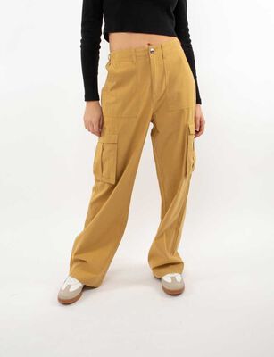 Imagen 1 del producto Pantalón Algodón Agustable Mujer Icono Camel, Marengo, Negro, Verde