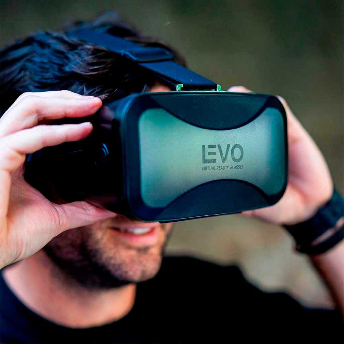 Kit Lentes de Realidad Virtual Levo Vr Box Ultra + Aud&iacute;fonos