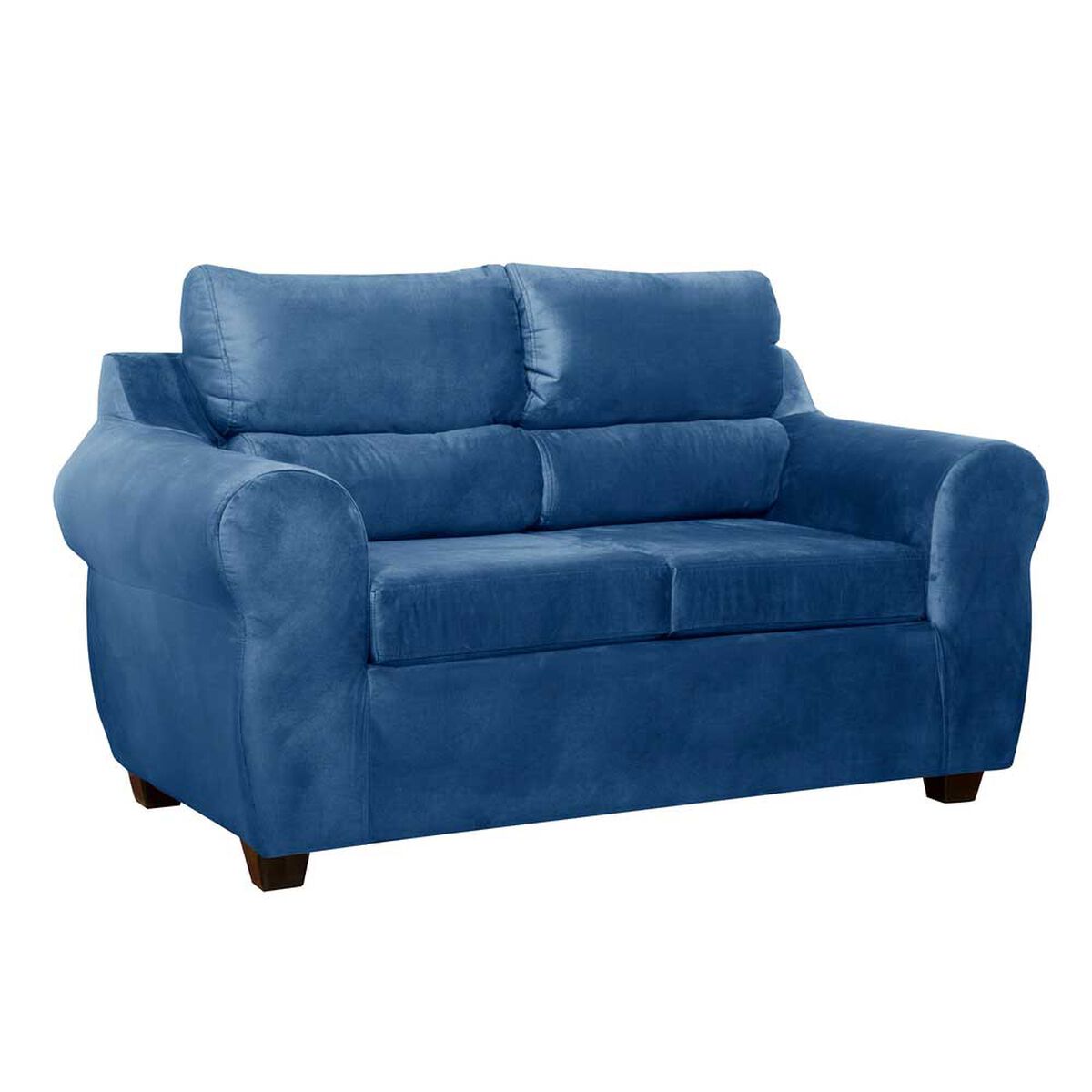 Sofá Mexx Muebles Dubai 2 Cuerpos Petroleo