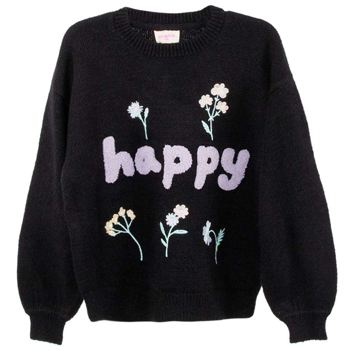 Sweater Tejido Niña Chess