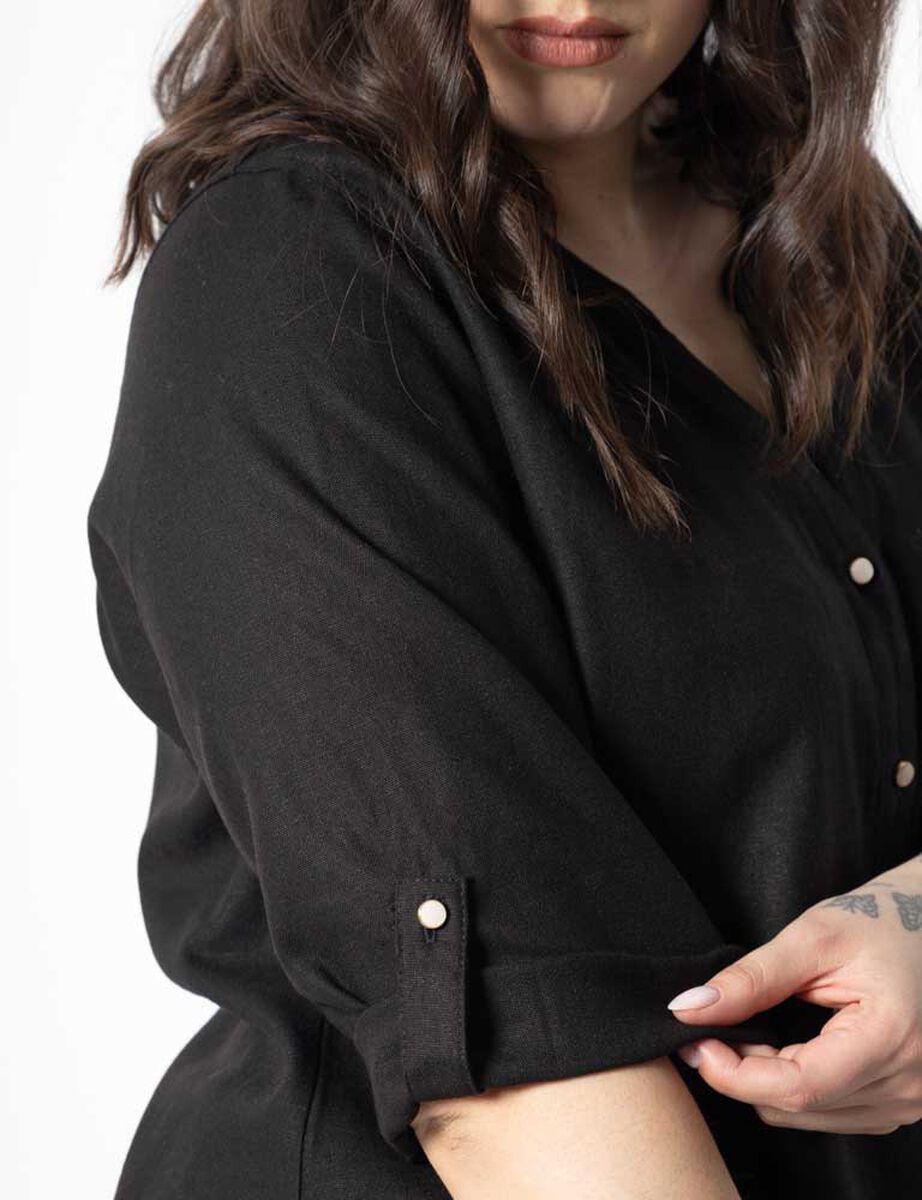 Blusa Lino Mujer Extralindas